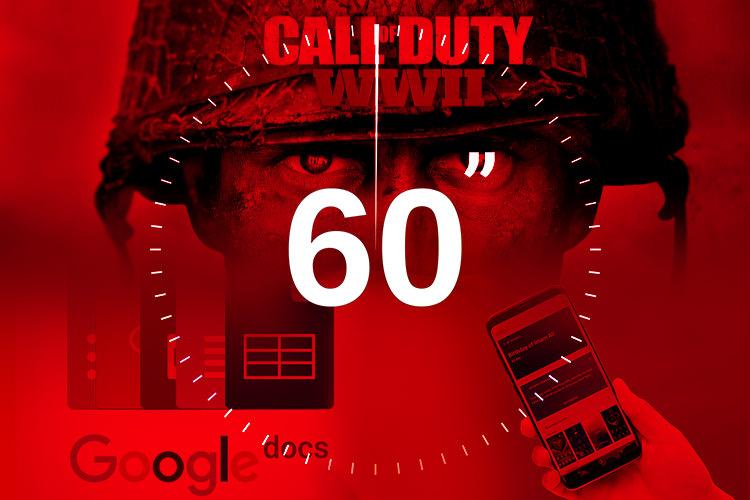 ۶۰ ثانیه: از معرفی Call of Duty: WWII تا قیمت تمام شده گلکسی اس 8 سامسونگ