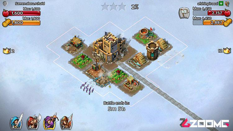 بازی موبایل Age of Empires: Castle Siege