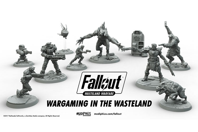 بازی رومیزی Fallout: Wasteland Warfare  معرفی شد