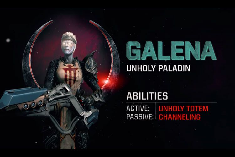 تریلر معرفی قهرمان Galena در بازی Quake Champions