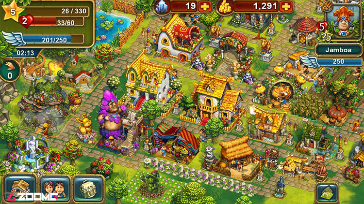 بازی The Tribez: Build a Village