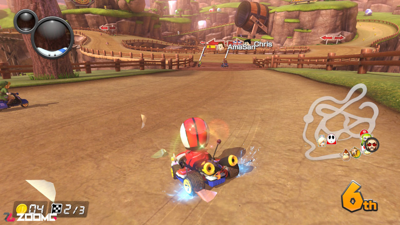 بازی Mario Kart 8 Deluxe Zoomg