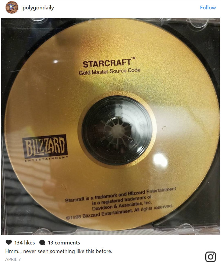 Starcraft: Gold Master Source Code
