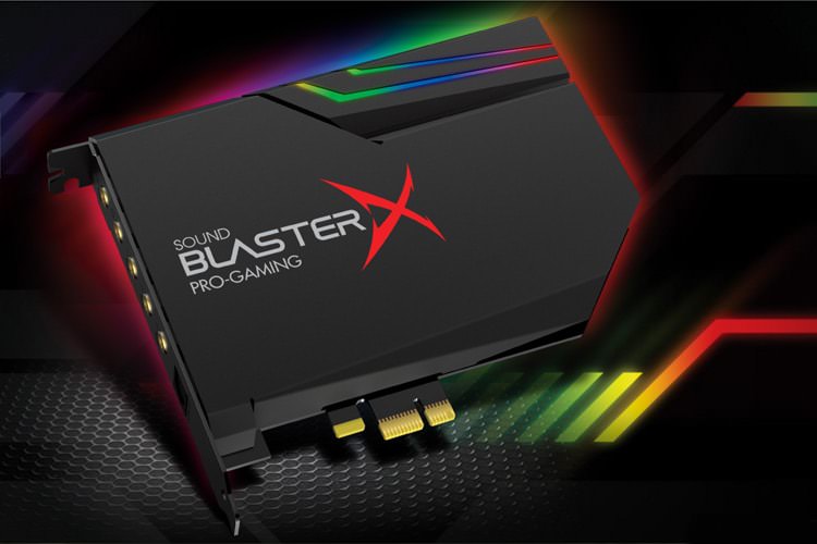 کمپانی Creative از کارت صدای Sound BlasterX AE-5 رونمایی کرد