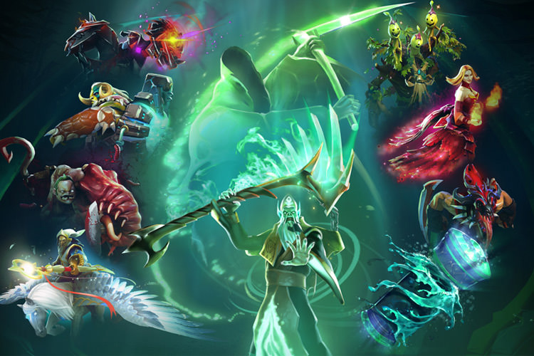 Дота 2 на андроид. Immortal Dota 2. Necrophos Immortal. Immortal Treasure II 2017 Immortal. Immortal Treasure II 2022.