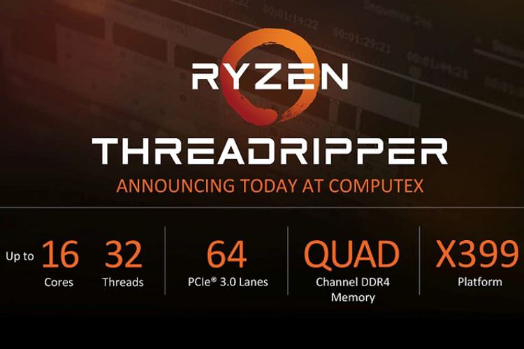 تاریخ احتمالی عرضه پردازنده های AMD Threadripper مشخص شد