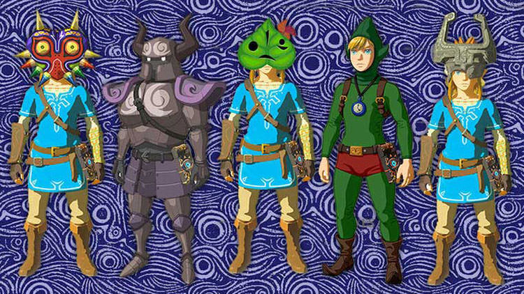 The Legend of Zelda Outfits