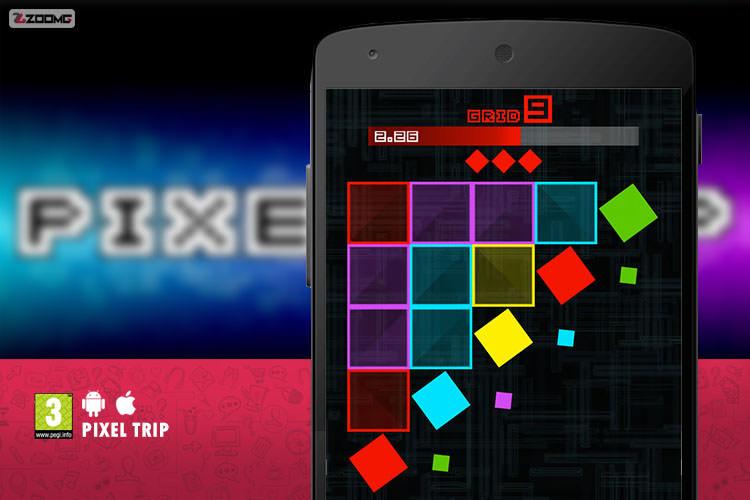معرفی بازی موبایل Pixel Trip