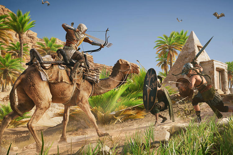 ۳۰ دقیقه از گیم پلی بازی Assassin's Creed Origins را تماشا کنید