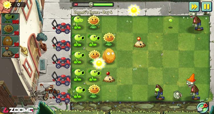 Описание ZCorp HelpDesk игры «Plants vs Zombies 2»