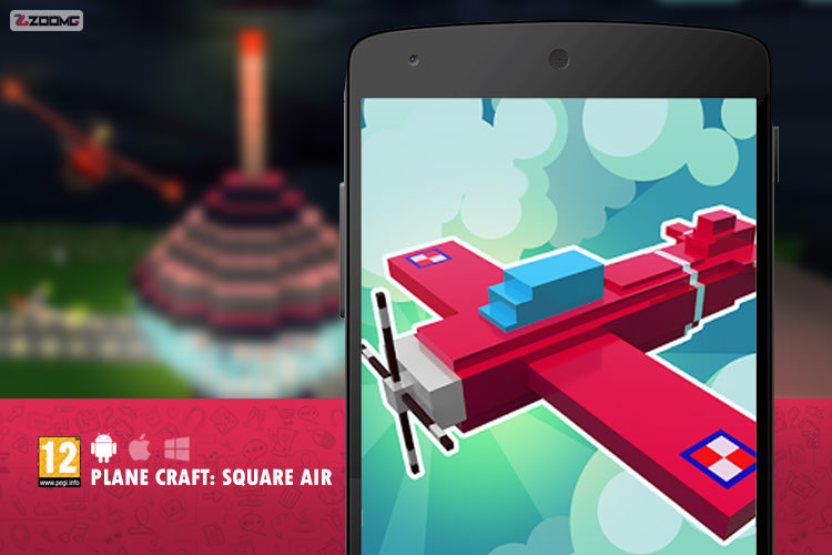 معرفی بازی موبایل Plane Craft: Square Air