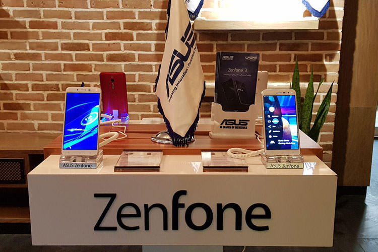 گوشی های موبایل سری ZenFone محصول ایسوس رسما وارد بازار ایران شدند