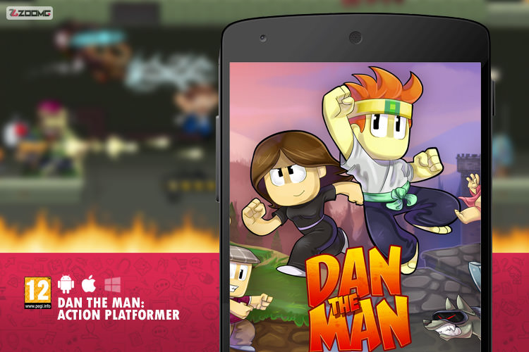معرفی بازی موبایل Dan the Man