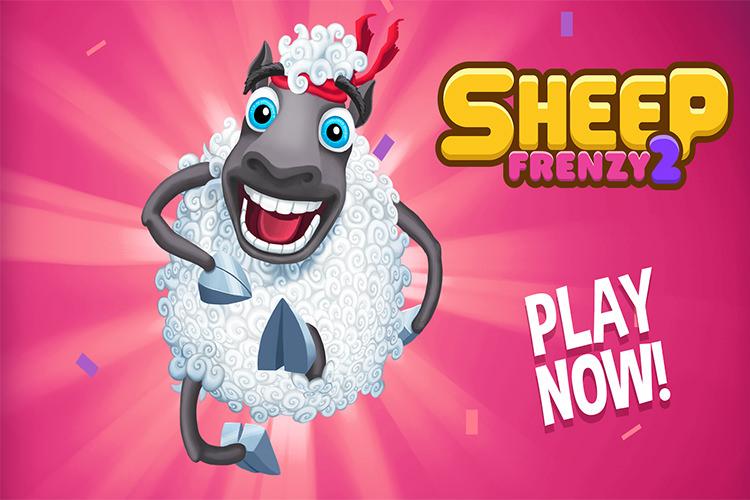 نسخه دوم از سری بازی های آرکید Sheep Frenzy برای آیفون عرضه خواهد شد