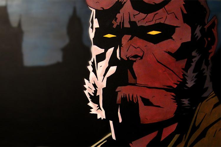 تصویر جدیدی از پسر جهنمی در فیلم Hellboy منتشر شد