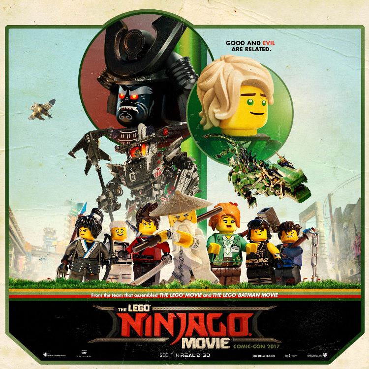 The Lego Ninjago Movie Poster