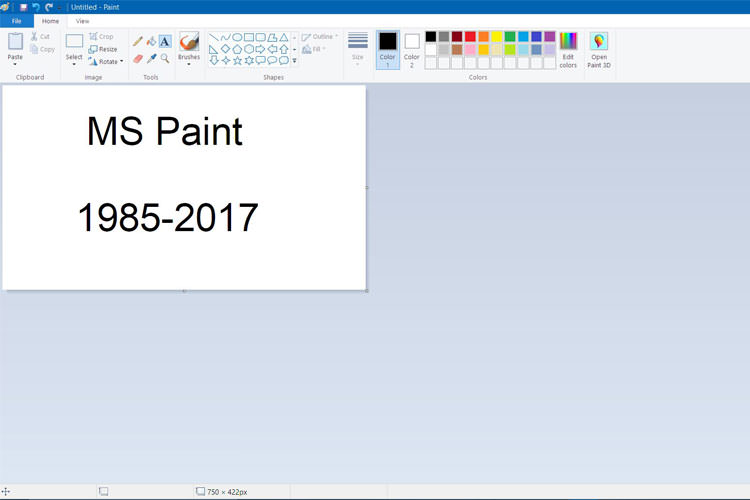 پس از ۳۲ سال، برنامه Paint از ویندوز حذف خواهد شد