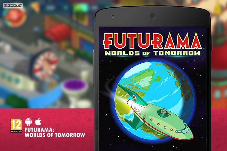 معرفی بازی موبایل Futurama: Worlds of Tomorrow