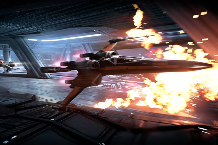 تریلر نبردهای هوایی بازی Star Wars Battlefront II منتشر شد [گیمزکام 2017]