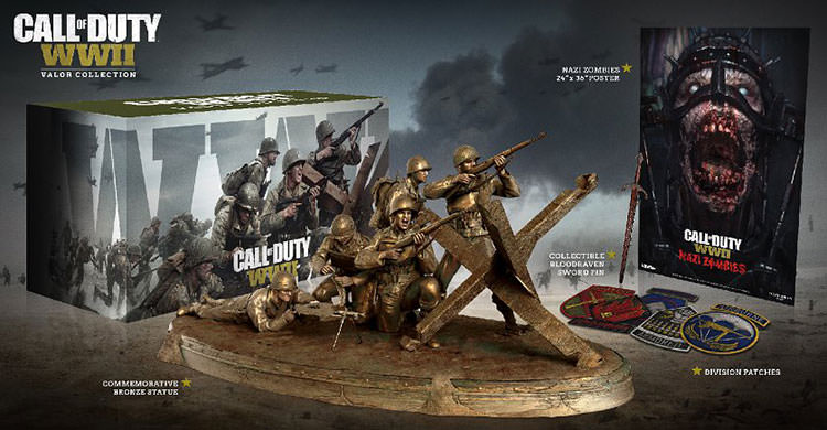 نسخه‌ی Valor Edition بازی Call of Duty: WWII