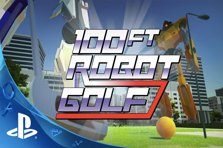 بسته الحاقی جدید بازی 100ft Robot Golf برای پلی استیشن VR معرفی شد