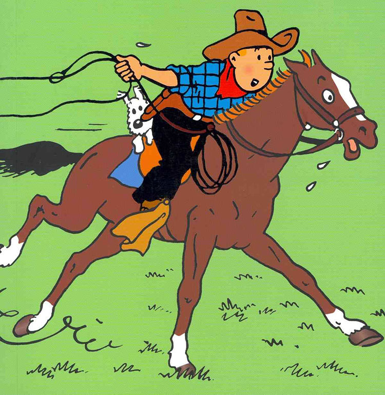 تن تن در آمریکا / Tintin in America