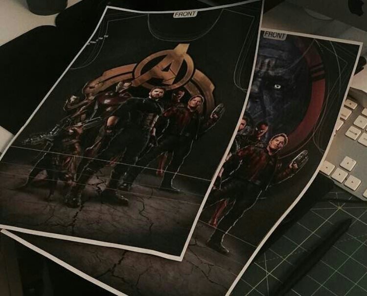 new Avengers: Infinity War promo art