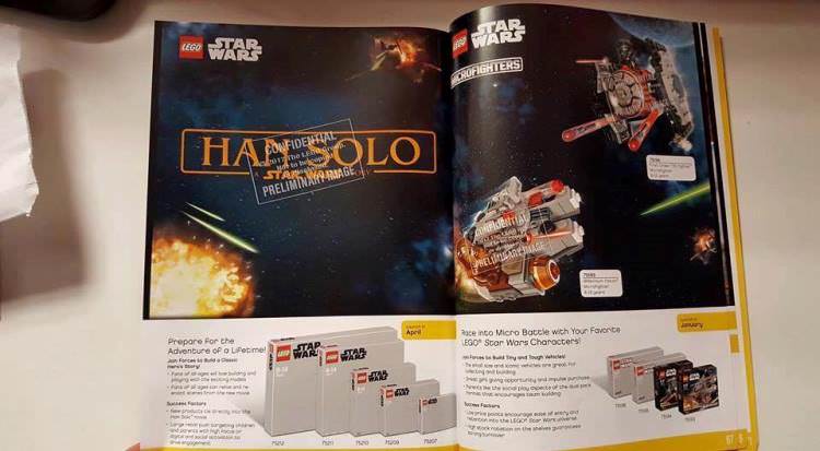 Han Solo: A Star Wars Story Lego