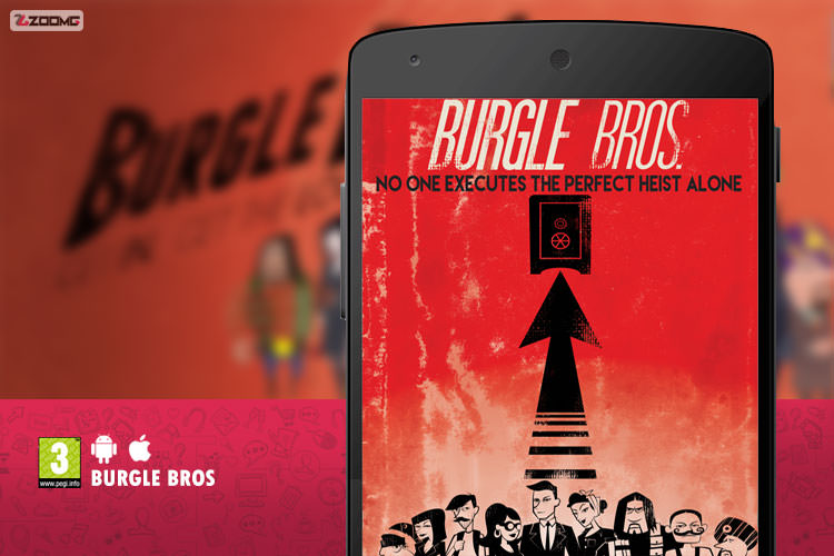 معرفی بازی موبایل Burgle Bros