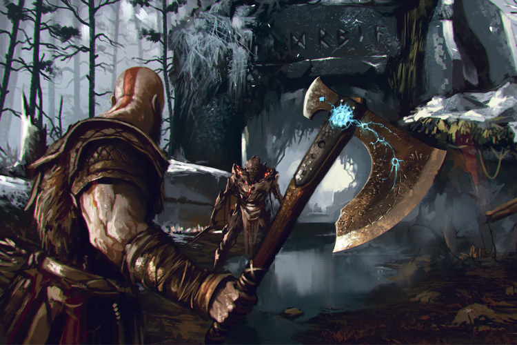 تصاویر هنری و اطلاعات جدیدی از بازی God of War منتشر شد 