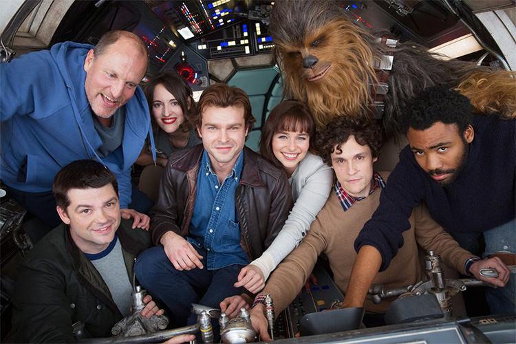 تصویر جدیدی از صحنه فیلمبرداری فیلم Han Solo منتشر شد