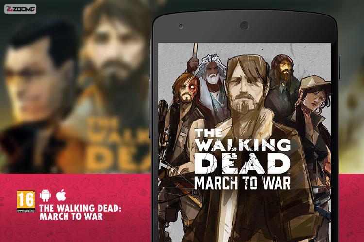 معرفی بازی موبایل The Walking Dead: March to War