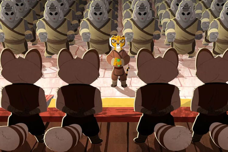 انیمیشن کوتاه KungFu Panda Secrets of the Scroll