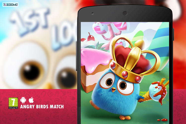 معرفی بازی موبایل Angry Birds Match
