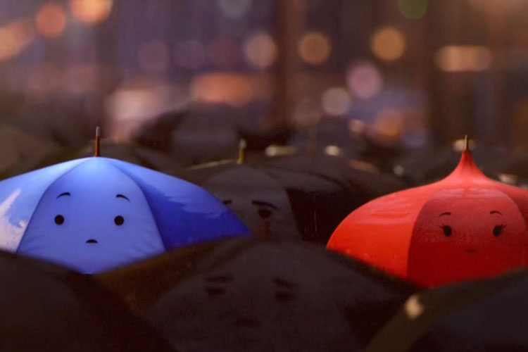 انیمیشن کوتاه The Blue Umbrella