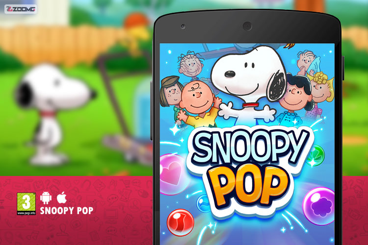 معرفی بازی موبایل Snoopy Pop