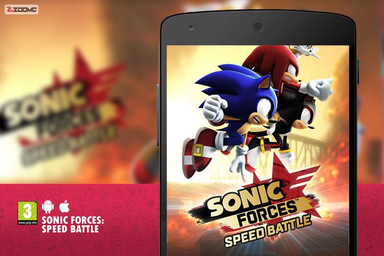 معرفی بازی موبایل Sonic Forces: Speed Battle