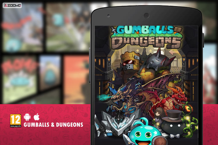معرفی بازی موبایل Gumballs & Dungeons