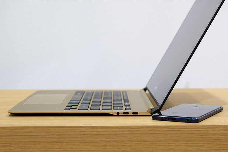 ایسر باریک ترین لپ تاپ دنیا را به همراه سه لپ تاپ دیگر معرفی کرد