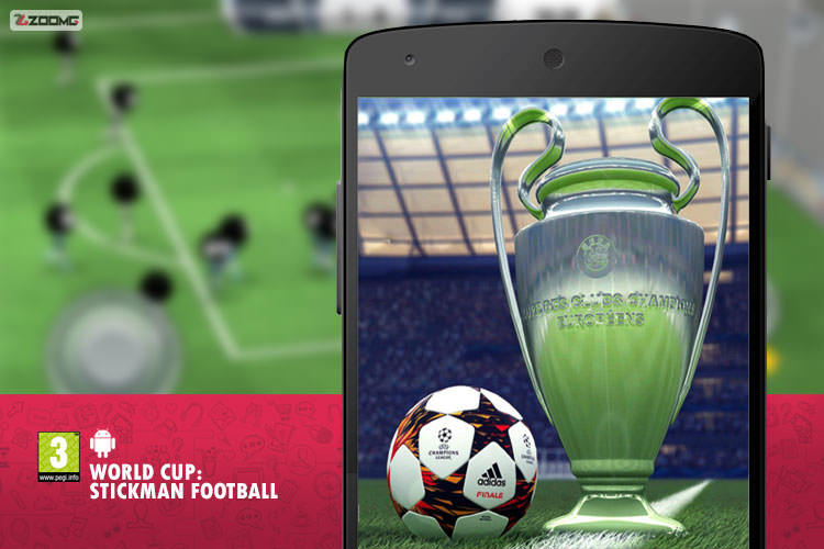 معرفی بازی موبایل World Cup: Stickman Football