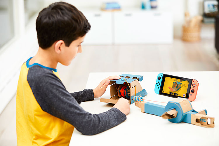 Nintendo Labo معرفی شد، تجربه بازی جدید با نینتندو سوییچ