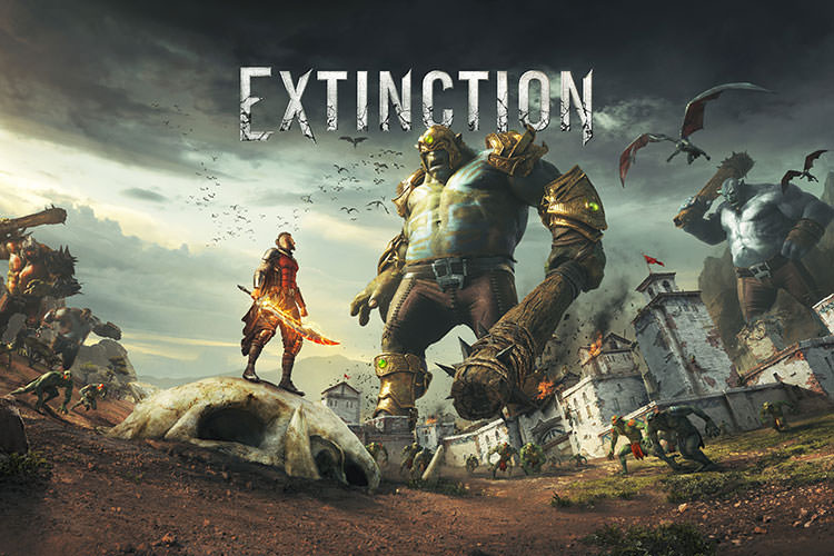 تاریخ انتشار بازی Extinction اعلام شد