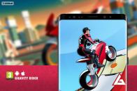 معرفی بازی موبایل Gravity Rider: موتورسواری در دل کهکشان