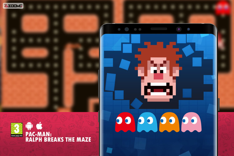 معرفی بازی موبایل PAC-MAN: Ralph Breaks the Maze؛ ماجراجویی با پک-من و رالف خرابکار