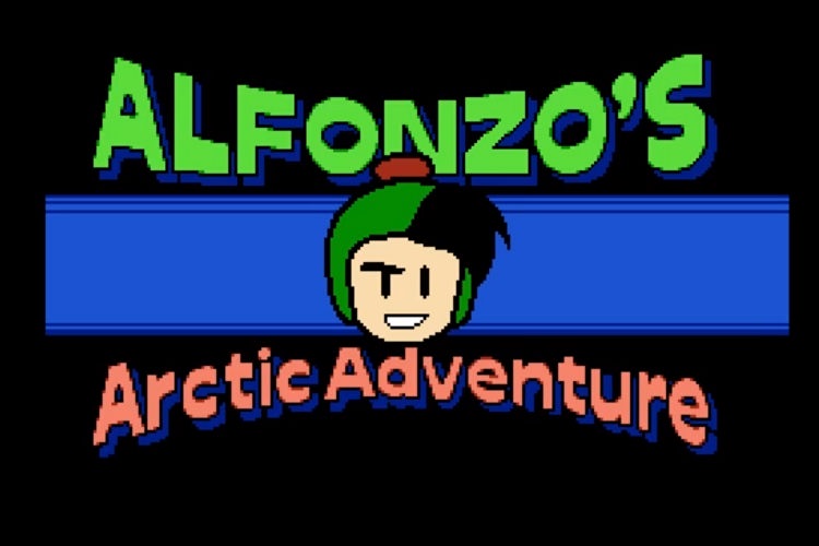 بازی Alfonzo's Arctic Adventure در قالب کارتریج NES عرضه می‌شود