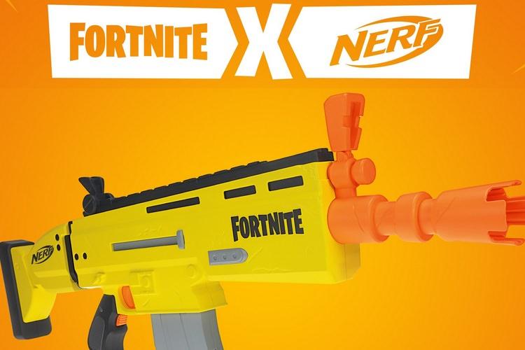 کمپانی ساخت اسباب‌بازی Nerf، تفنگ‌های بازی Fortnite را شبیه‌سازی می‌کند