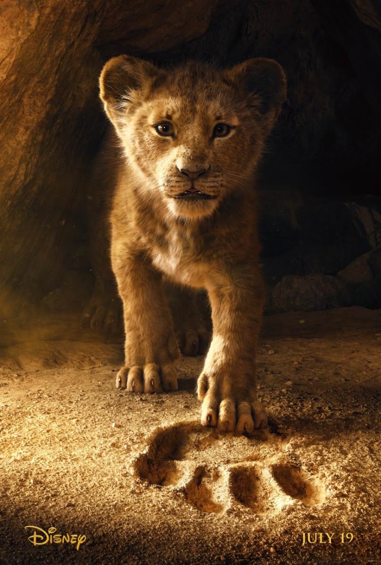 پوستر فیلم The Lion King با حضور سیمبا