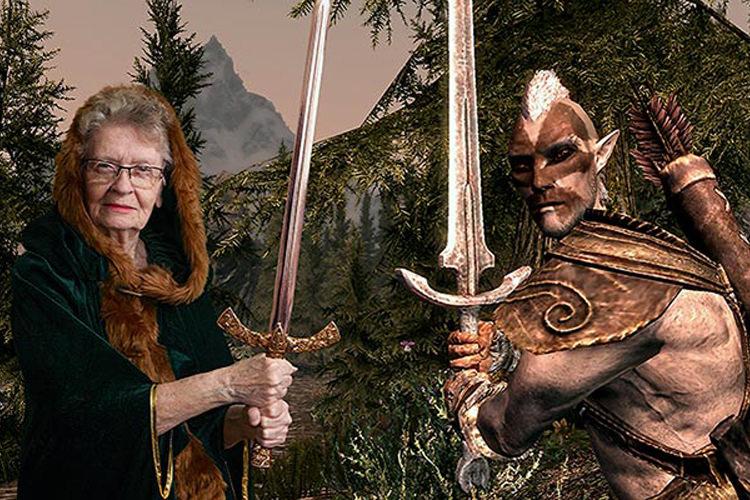 هواداران Skyrim کمپینی برای حضور زن مسن طرفدار این بازی در The Elder Scrolls 6 راه انداختند