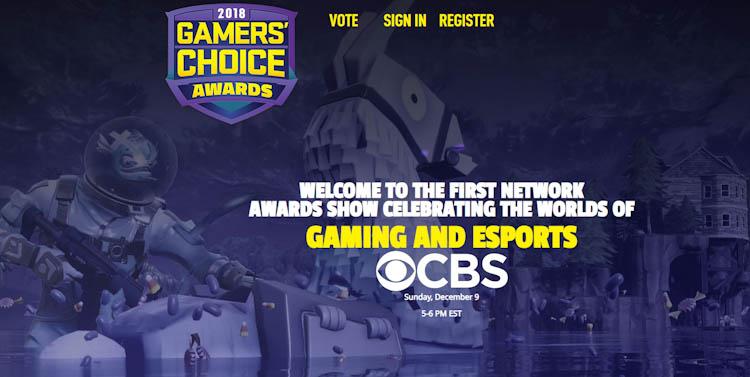 مراسم The Gamer’s Choice Awards