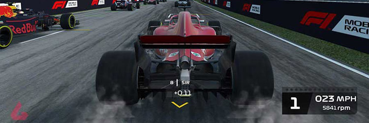 بازی F1 Mobile Racing